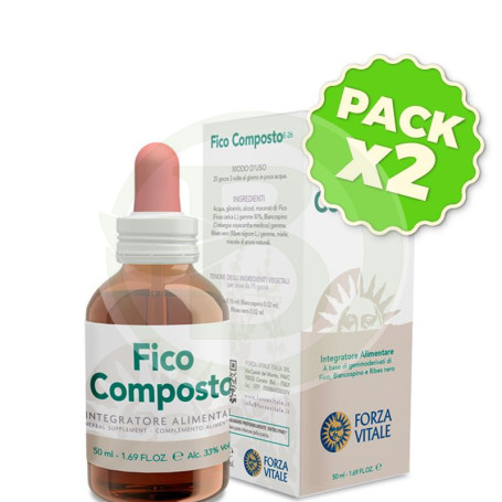 Pack 2x Fico Composto 50Ml. Forza Vitale