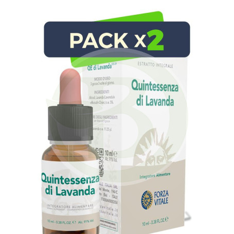 Pack 2x Quintaesencia de Lavanda 10Ml. Forza Vitale