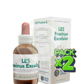 Pack 2x Les Fraxinus Excelsior (Fresno) 50Ml. Forza Vitale