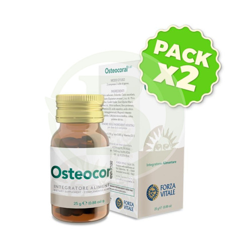 Pack 2x Osteocoral 25Gr. Forza Vitale