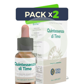 Pack 2x Quintaesencia de Timo 10Ml. Forza Vitale