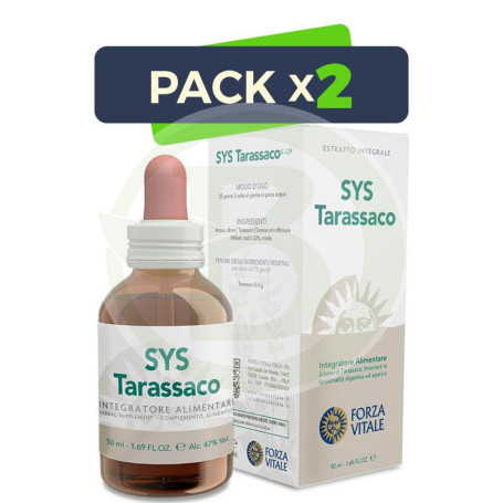 Pack 2x Sys Tarassaco 50Ml. Forza Vitale