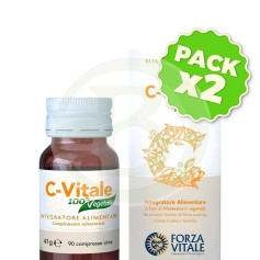 Pack 2x C-Vitale 90 Comprimidos Forza Vitale