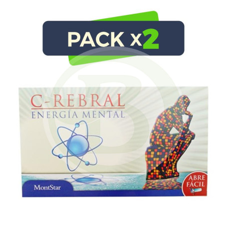Pack 2x C-Rebral 10 Viales Montstar