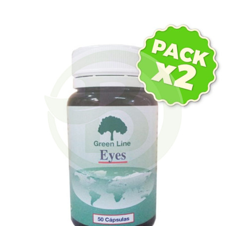 Pack 2x Eyes Green 50 Comprimidos Espadiet