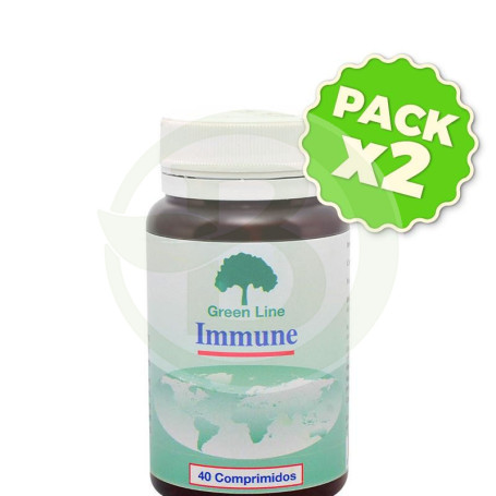 Pack 2x Immune 40 Comprimidos Espadiet