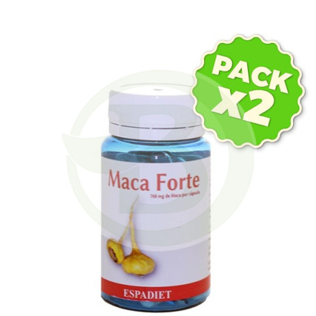 Pack 2x Maca Forte 60 Cápsulas Espadiet