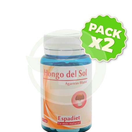 Pack 2x Hongo del Sol 60 Cápsulas Espadiet