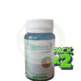 Pack 2x Vitamina B+ Complex 60 Perlas Espadiet