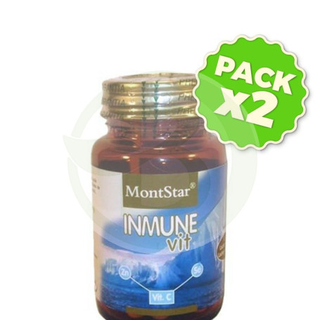 Pack 2x Inmune Vit 30 Cápsulas MontStar