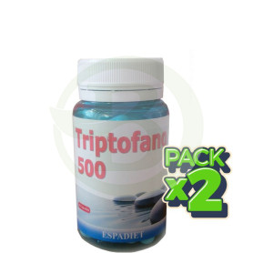 Pack 2x Triptófano 500Mg. 45 cápsulas Espadiet