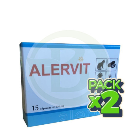 Pack 2x Alervit 15 Cápsulas Espadiet