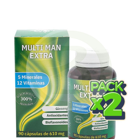 Pack 2x Multi Man Extra 90 Cápsulas Espadiet