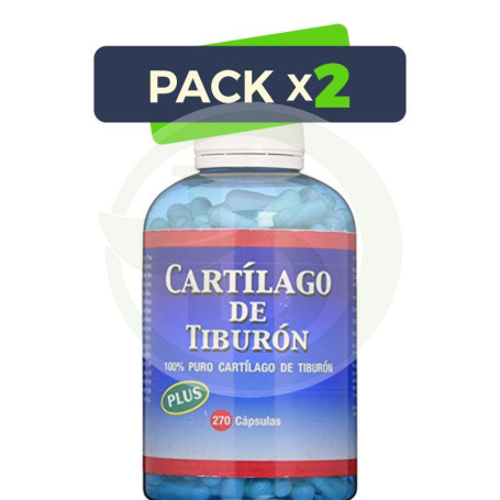 Pack 2x Cartílago Tiburón 270 Cápsulas Espadiet