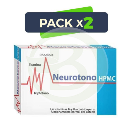 Pack 2x Neurotono Hpmc 45 Capsulas Espadiet