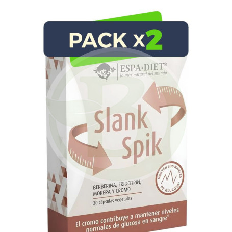 Pack 2x Slank Spik 30 Cápsulas Espadiet