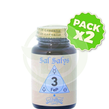 Pack 2x Sal Salys 3 FeP 90 Comprimidos Jellybell