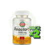 Pack 2x Kal Reacta C 1.000Mg. 60 Comprimidos Kal
