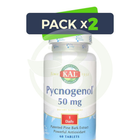 Pack 2x Pycnogenol 60 Comprimidos Kal