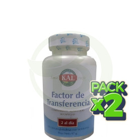 Pack 2x Factor de Transferencia 60 Cápsulas KAL