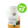 Pack 2x Super Enzimes 60 Comprimidos Kal