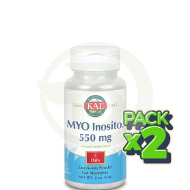 Pack 2x Myo Inositol 550Mg. 57Gr. Kal