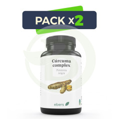 Pack 2x Cúrcuma Complex 60 Cáps Ebers
