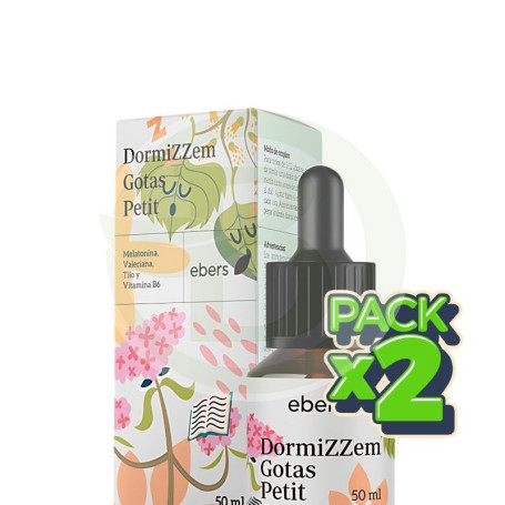Pack 2x Dormizzen Gotas Petit 50 Ml Ebers