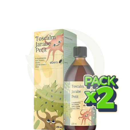 Pack 2x Toscalm Jarabe Petit 250 Ml Ebers