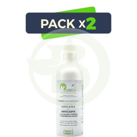 Pack 2x Champu Anticaida+Anticaspa 500 Ml Natural System Woman