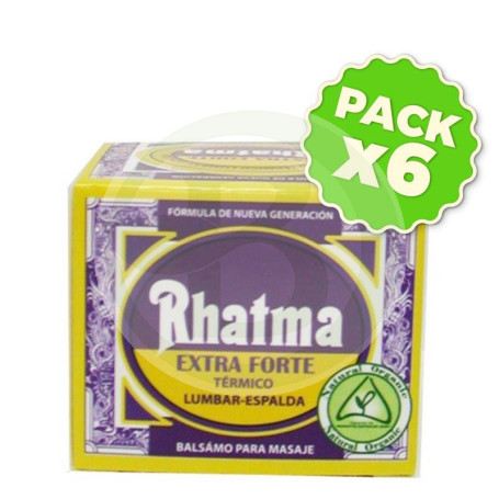 Pack 6x Ungüento Extraforte Lumbar-Espalda 50Ml. Rhatma