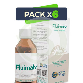 Pack 6x Malva Composta (Fluimalv) 100Ml. Forza Vitale