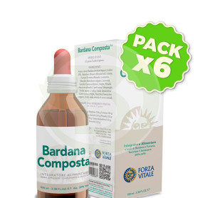 Pack 6x Bardana Composta 100Ml. (Bardana Compuesta) Forza Vitale