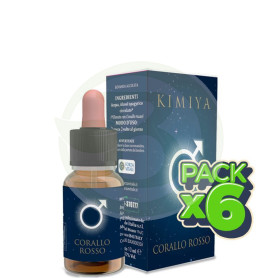 Pack 6x Kimiya Coral Rojo 10Ml. Forza Vitale
