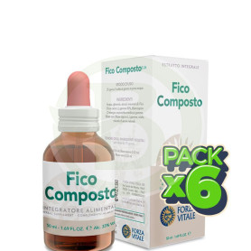 Pack 6x Fico Composto 50Ml. Forza Vitale