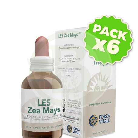 Pack 6x Les Zea Mais (Maíz) 50Ml. Forza Vitale