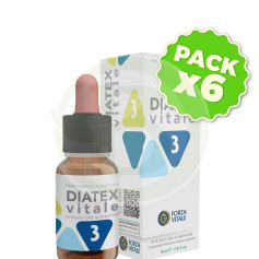 Pack 6x Diatex Vitale 3 30Ml. Forza Vitale