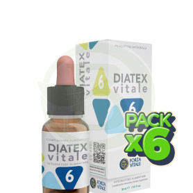 Pack 6x Diatex Vitale 6 30Ml. Forza Vitale