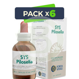 Pack 6x SYS Pilosella 50Ml. Forza Vitale