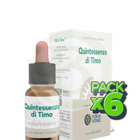 Pack 6x Quintaesencia de Timo 10Ml. Forza Vitale