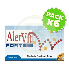 Pack 6x Alervit Forte (Alergias) Montstar