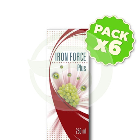 Pack 6x Iron Force Plus (Hierro) Montstar