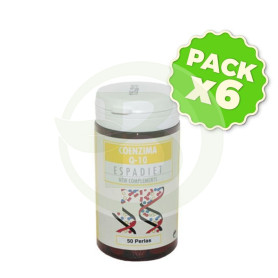 Pack 6x Coenzima Q10 50 Perlas Espadiet