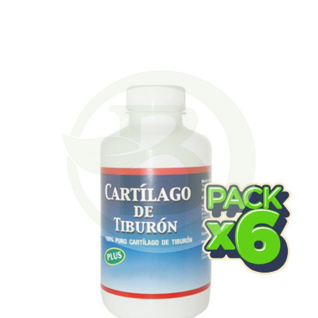 Pack 6x Cartílago de Tiburón Plus Montstar