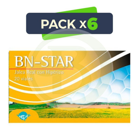 Pack 6x Jalea BN Star Forte 20 Viales MontStar