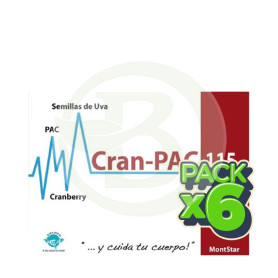 Pack 6x Cran-PAC 115 45 Cápsulas Espadiet