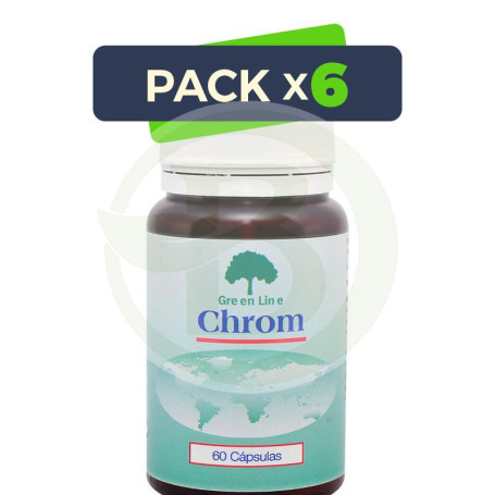 Pack 6x Chrom 60 Cápsulas Espadiet