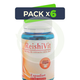 Pack 6x Reishi-Vit Forte 60 Cápsulas Espadiet