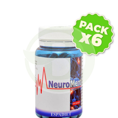 Pack 6x Neuroment 60 Cápsulas Espadiet