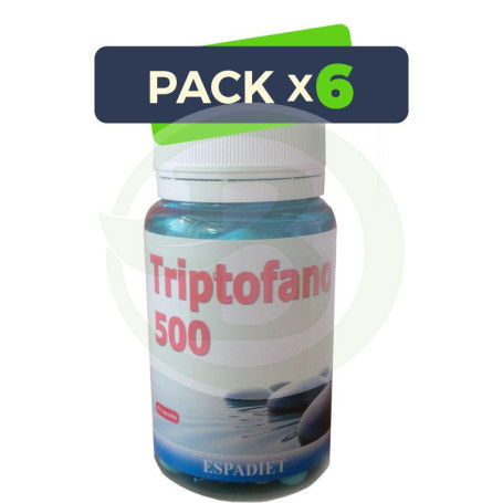 Pack 6x Triptófano 500Mg. 45 cápsulas Espadiet